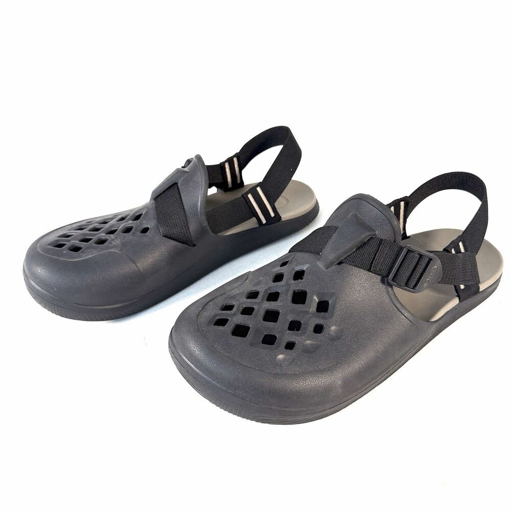 Chaco Chillos Clog Sz 12 M EU 45 Men's Closed Toe Casual Sandals Black JCH108547
